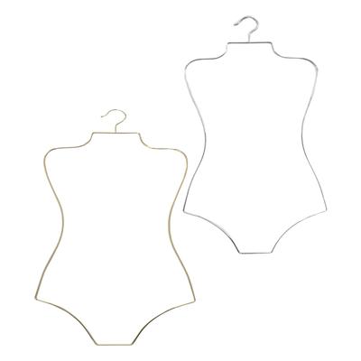 Lingerie Hanger Dress Holder Beachwear Bathing Suit Clothes Storage Metal Rack