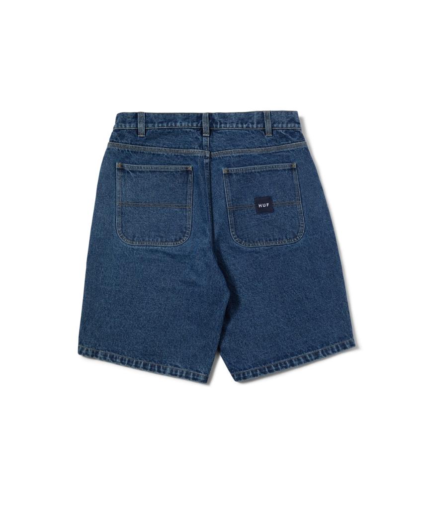 Heopeu Classic H Double Knee Denim Short [Stone Wash Indigo]