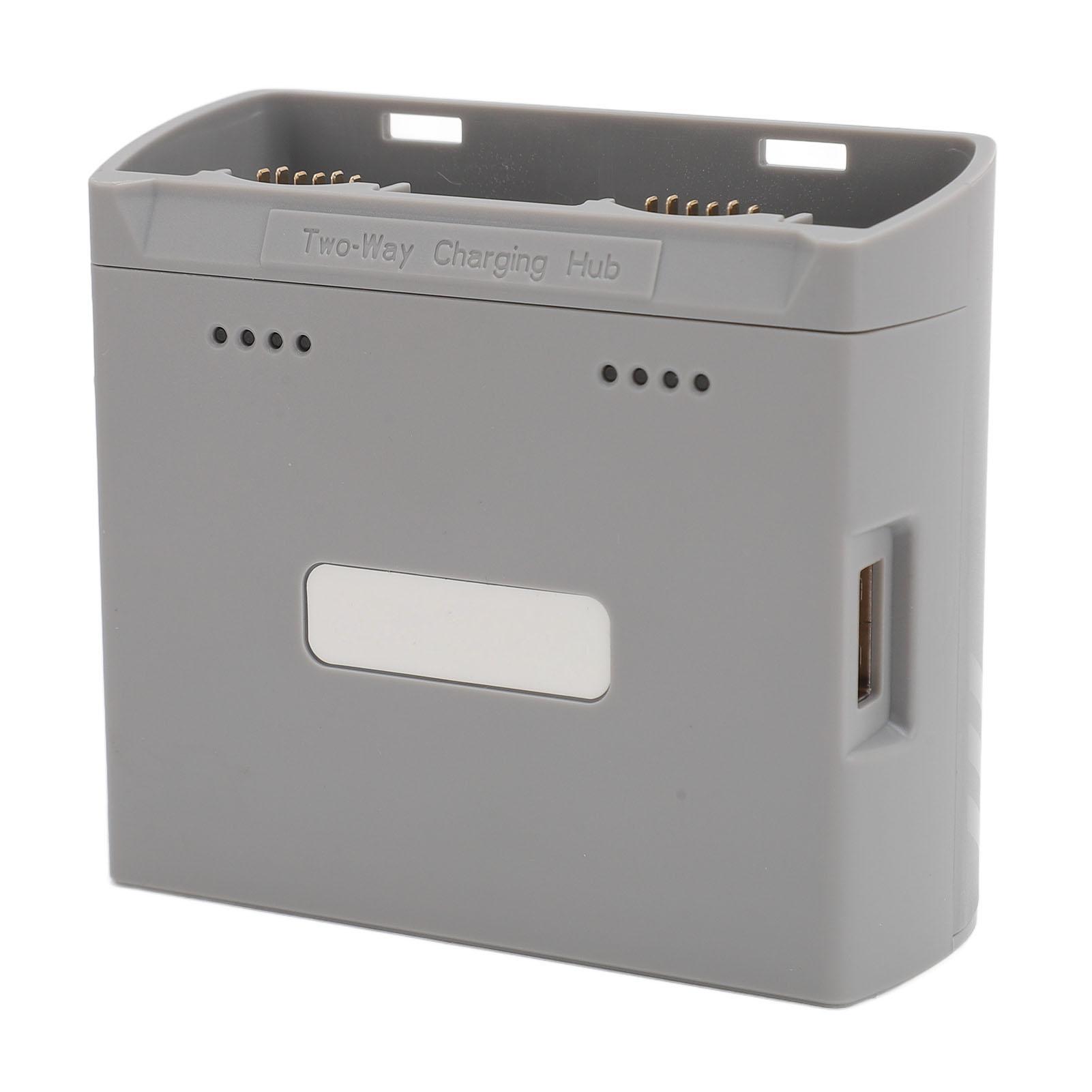 

2 Way Charging Hub 4 LED Lights Good Compatibility Battery Charging Hub for Mini 4K 2 SE