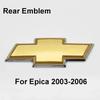 ABS pour Chevrolet Epica 2003-2011 Spark Aveo Captiva 2008-2010 Autocollant Emblème Capot Avant Voiture Accessoires Badge Coffre Arrière