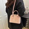 Women Fashion Premium Crocodile Texture Shell Handbag Shoulder Crossbody Bag