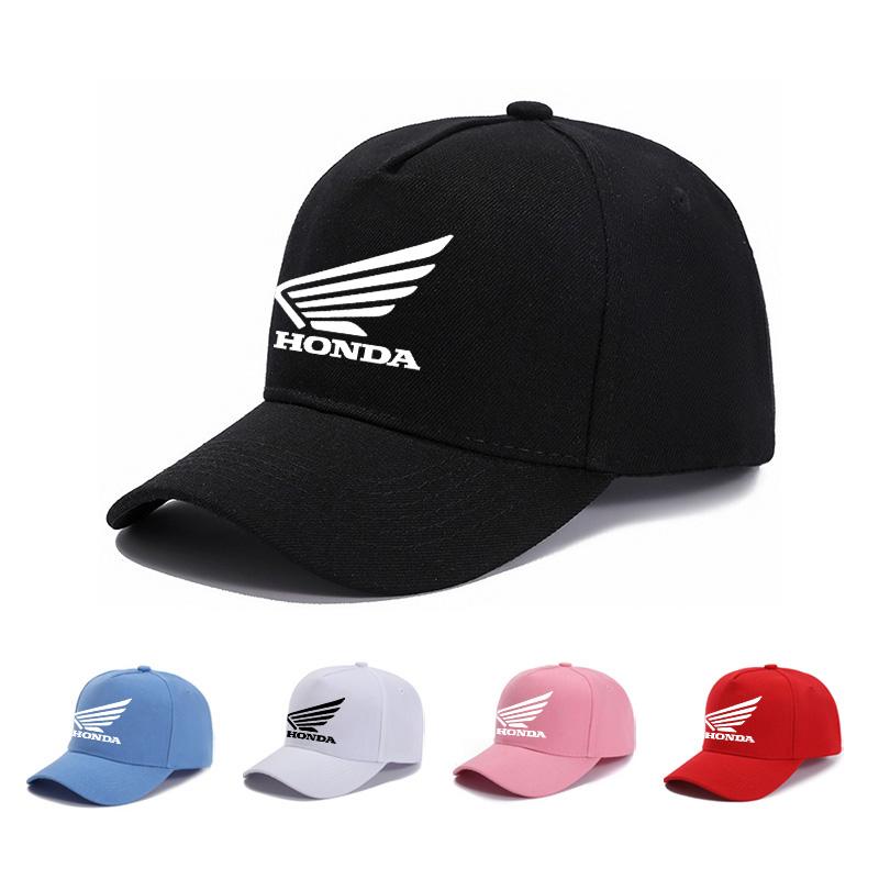 Motorcycle Baseball Cap Team Race Uniform Sports Racing Sun Shading Duckbill Cap For Honda CB400 CB650F CBF CBR250RR SH300 NC750