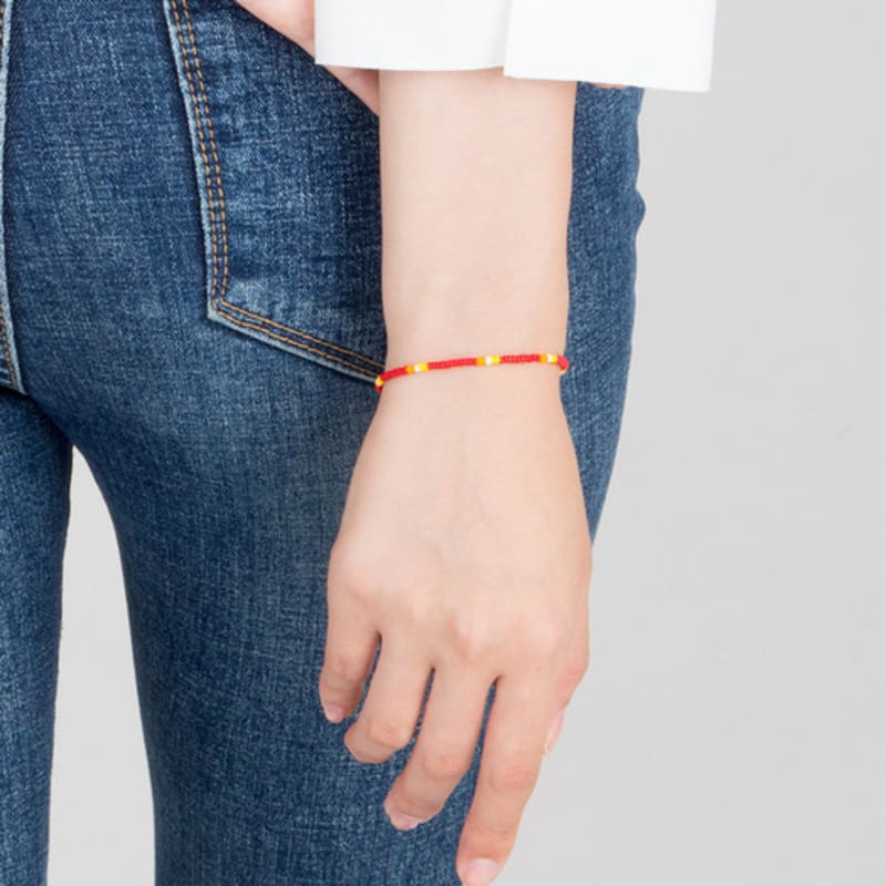 AUGUST ALICE Seed Pineapple Red Bracelet