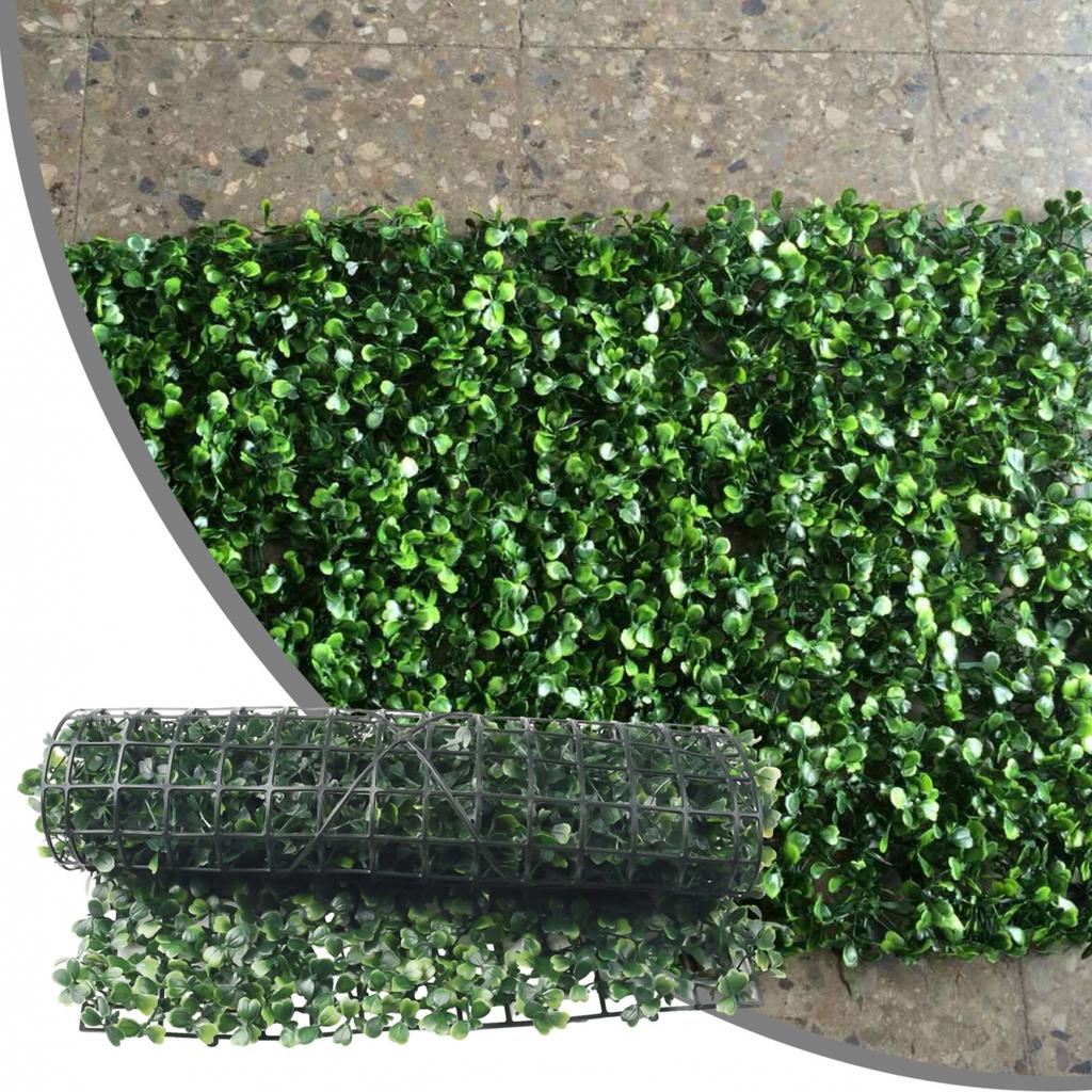 Weather Resistant Artificial Greenery Fence Panels for Fade Beauty 40x60cm