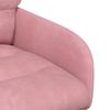 Dining Chairs 2 Pcs Velvet Pink 59 X 59.5 X 90 Cm