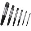 6pcs Practical HSS Damaged Screw Extractor Bolt Stud Remover Set for Household