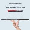 Ultra-Light Ultra-Hard Carbon Telescopic Landing Net Pole, 3m, Thickened Reinforced Short-Section Design
