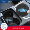 Gorące 2025 Gorące Do Forda Nowego Samochodu Uchwyt na Kubek Wkładka Antypoślizgowa Podkładka Pod Kubek Wnętrze Samochodu Uchwyt na Kubek Samochodowy Do Forda Fiesta Mondeo Explor