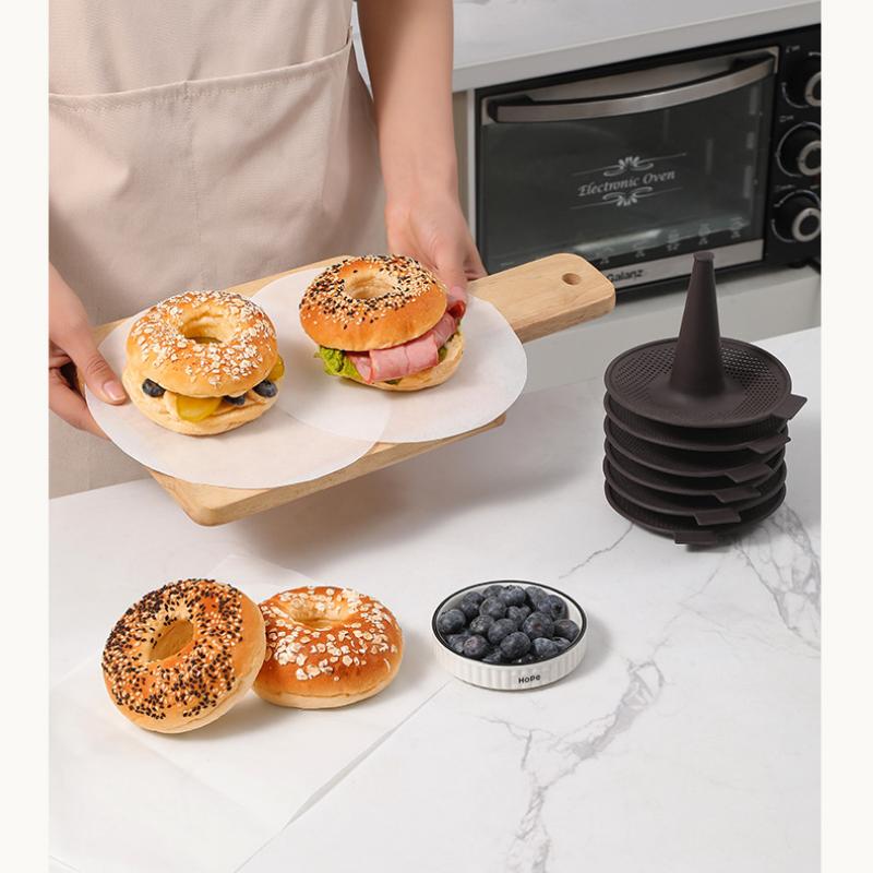 New Baking Tools DIY Donut Silicone Mold Cake Mousse Pudding Baking Mold Bakery Accessories Kitchen Gadgets