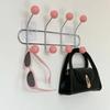 Entrance Hall Wall Coat Racks Bedroom Clothing Storage Hanger Rack Hooks Portable Backpack Cap Scarf Clothes Organizer Hangers