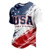 Men's Casual Summer Short Sleeve Neck T Shirt for Everyday Wear