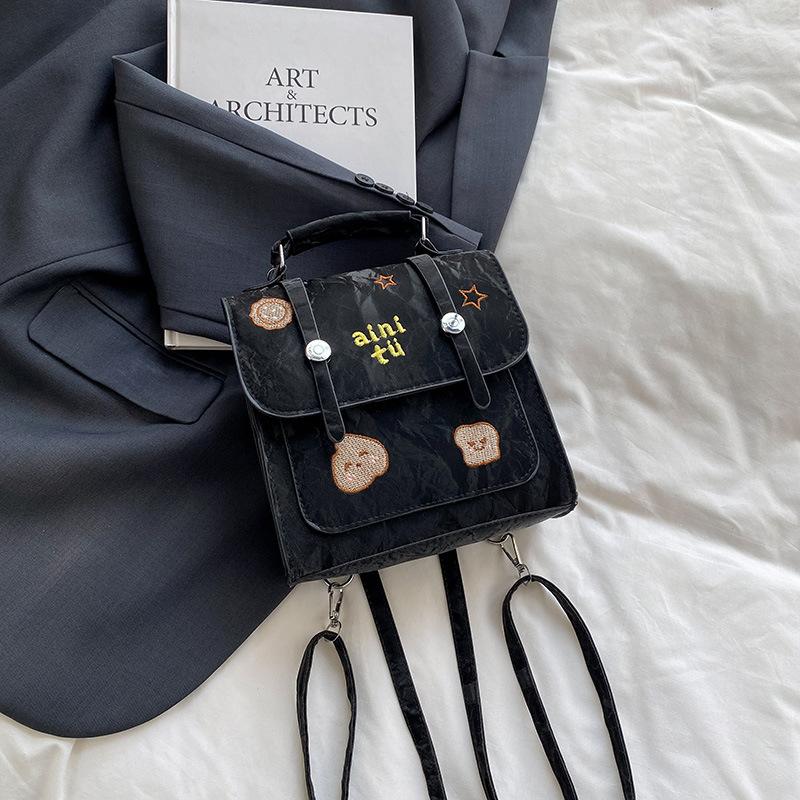 Весенне-летние женские сумки 2025 новый тренд ретро сумки модные ins повседневные универсальные текстурные рюкзаки женские