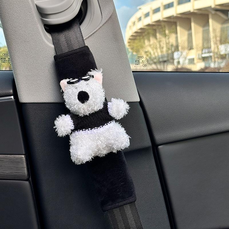 

Car seat belt shoulder pads cute cartoon car neck shoulder pads Internet celebrity decoration car supplies