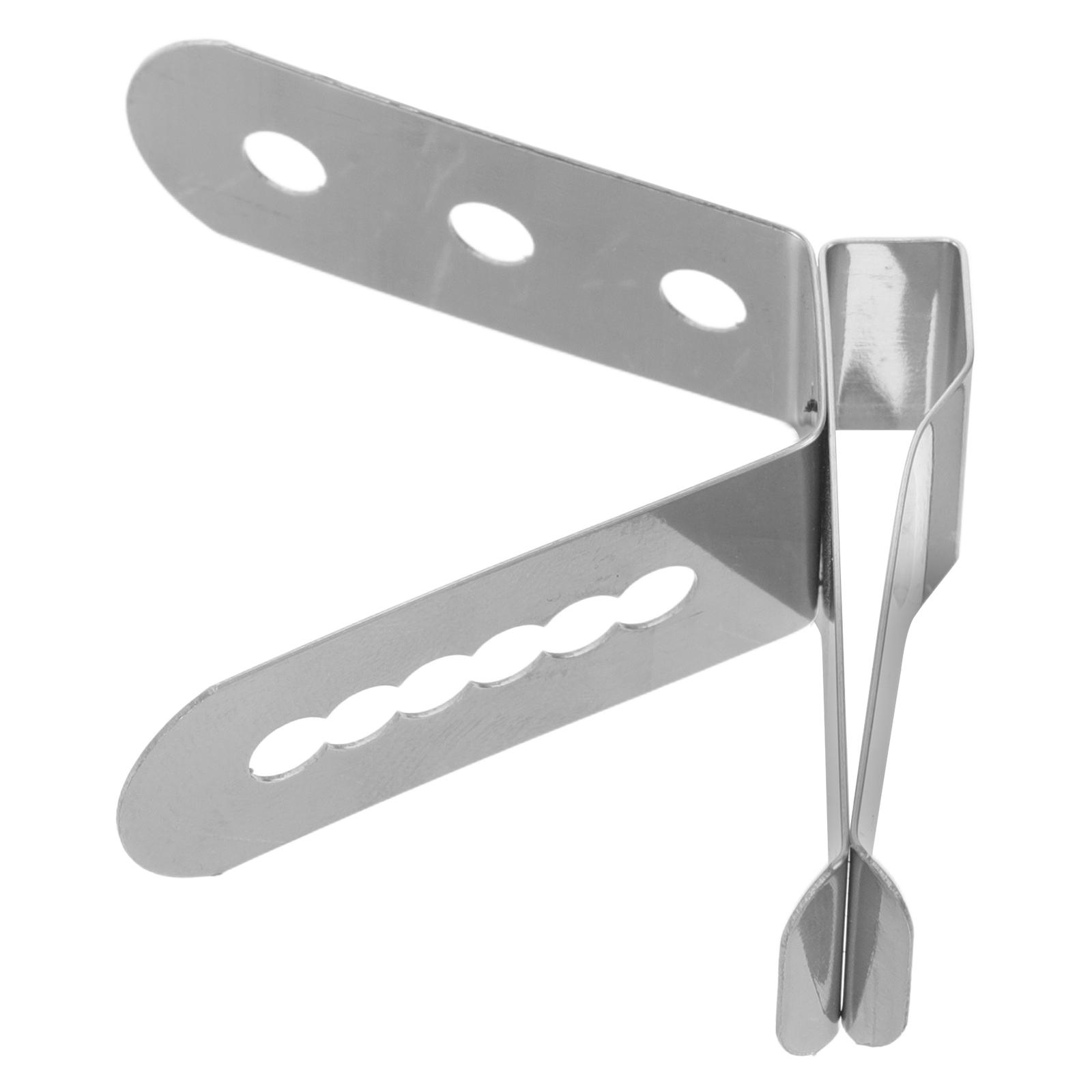 Stainless Steel Grill Thermometer Probe Clip Holder Pot Thermometer Fixing Holder For Bbq Smoker Temperature Readings Accessory