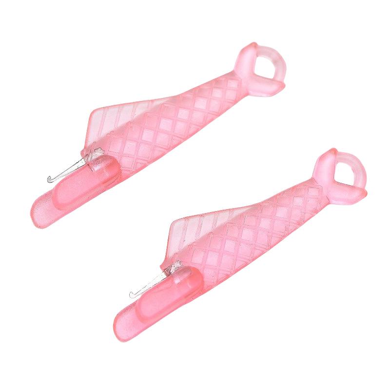 Fish-Shaped Plastic Sewing Needle Threader Tool