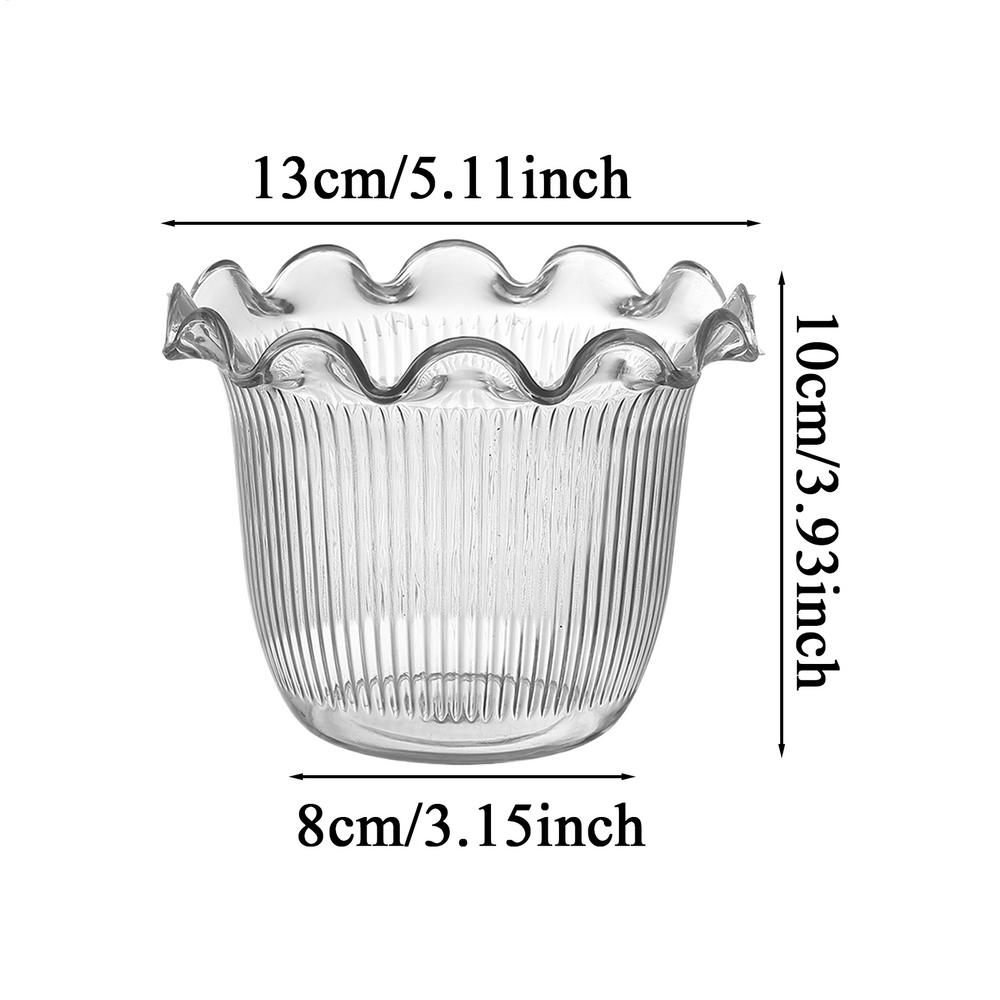 Декоративные вазы для домашнего декора Ваза для водных растений Гидропонная ваза ПЭТ ваза прозрачная Ваза для водных растений Гидропонная ваза чистый