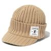 SHIMANO Beige Brimmed Knit Cap CA-054X (Free Size)