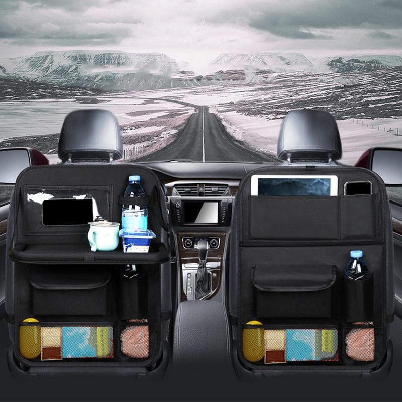 Car Organizer Backseat Bag With Tablet Holder Backseat Car Organizer With Tablet Holder Automotive Interior Accessories For