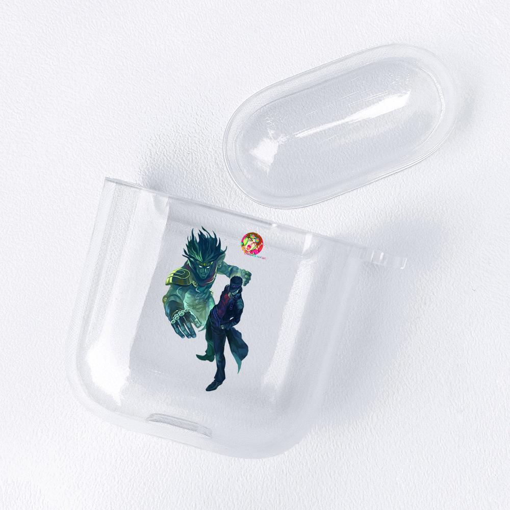 Anime Manga JoJos Bizarre Adventure Soft TPU Case for AirPods 3 2 1 Pro Cute Transparent Airpod Pro Airpod Cases Luxury