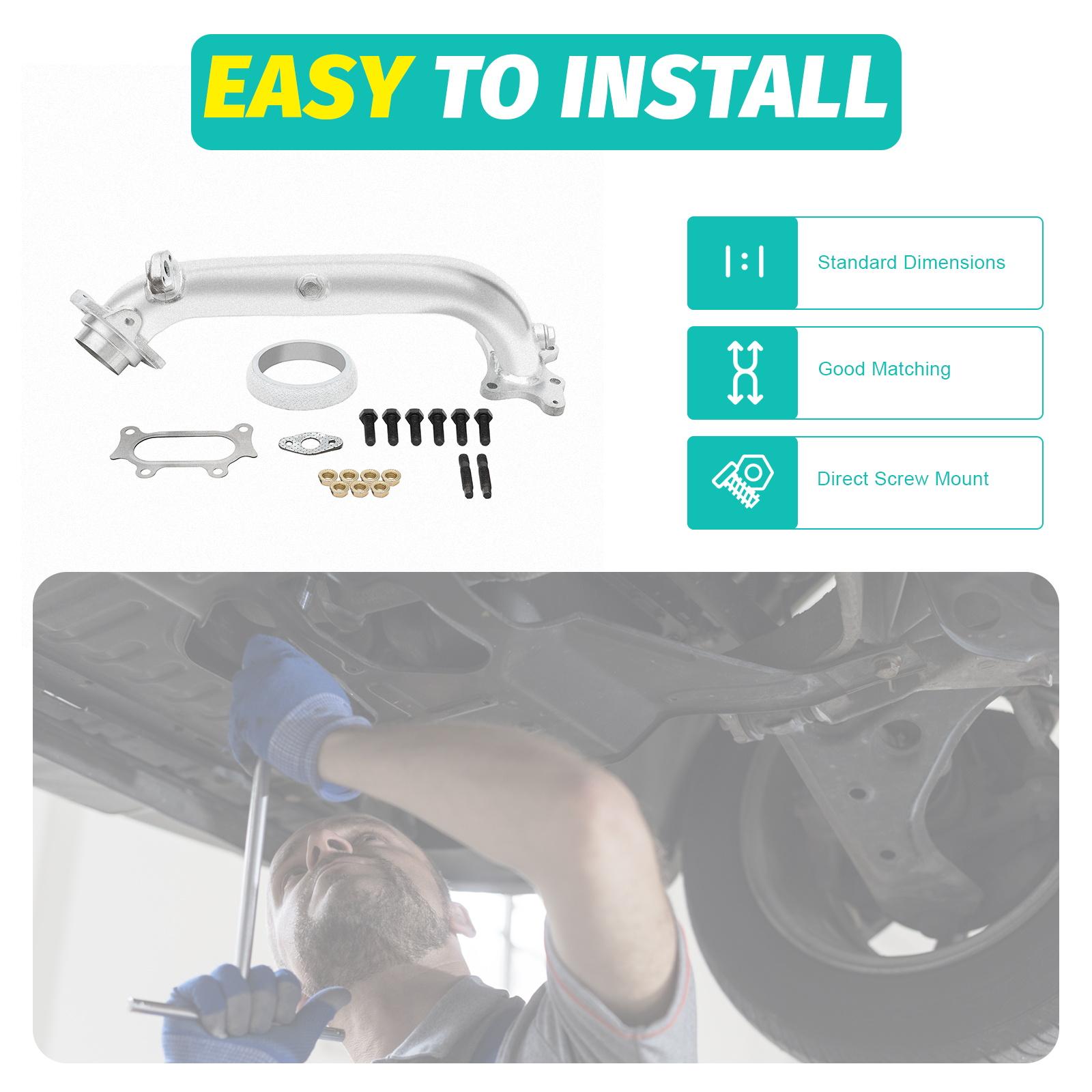 T-304 Stainless Steel Exhaust Manifold JDM Racing Header for 06-11 Honda Civic 1.8L Boost HP United States