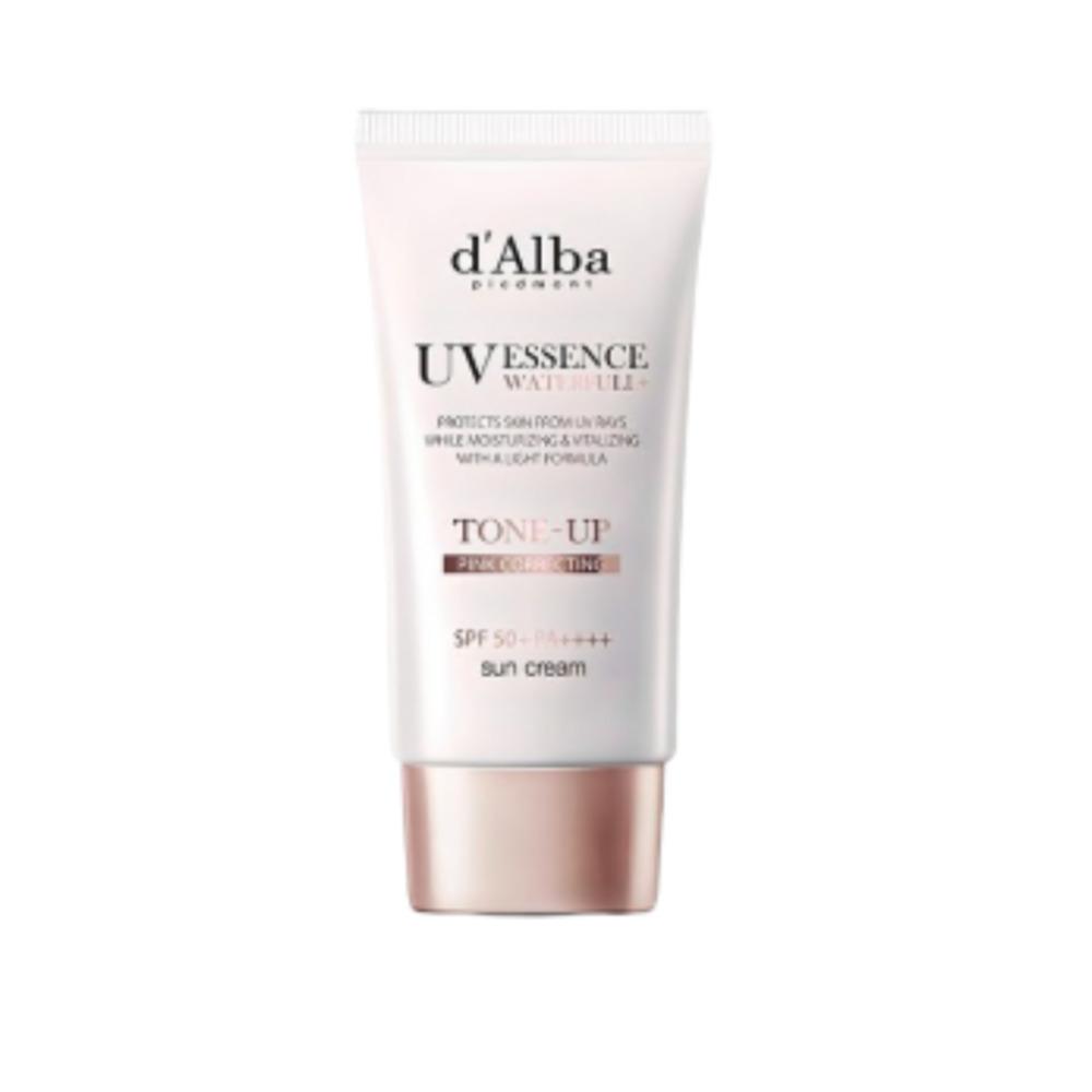 d’Alba Waterful Tone‑Up Sun Cream SPF50+ PA++++ Hydrating UV Protection 50ml