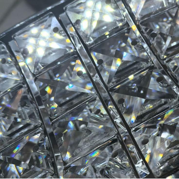High-End Italian Crystal Chandelier for Living Room, Bedroom, or Restaurant