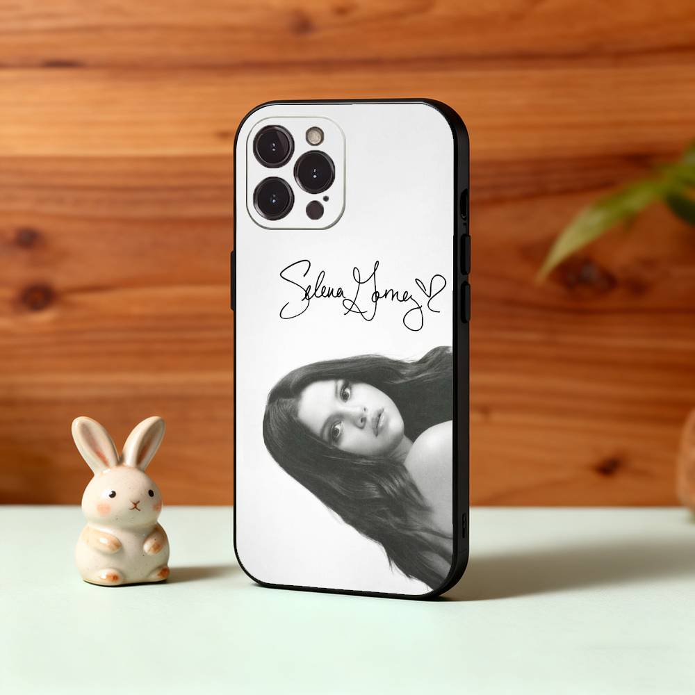 S-Selena G-Gomez Singer Phone Case For iPhone17,16,15,14,13,12,Plus,Pro Max, 5G Others Soft Black Cover iPhone17