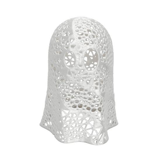 1/2Pcs Halloween Ghost Tea Light Holder 3D Printed Hollow Ghost Votive Candle Cover Decoration Holiday Party Table Centerpiece Ornament