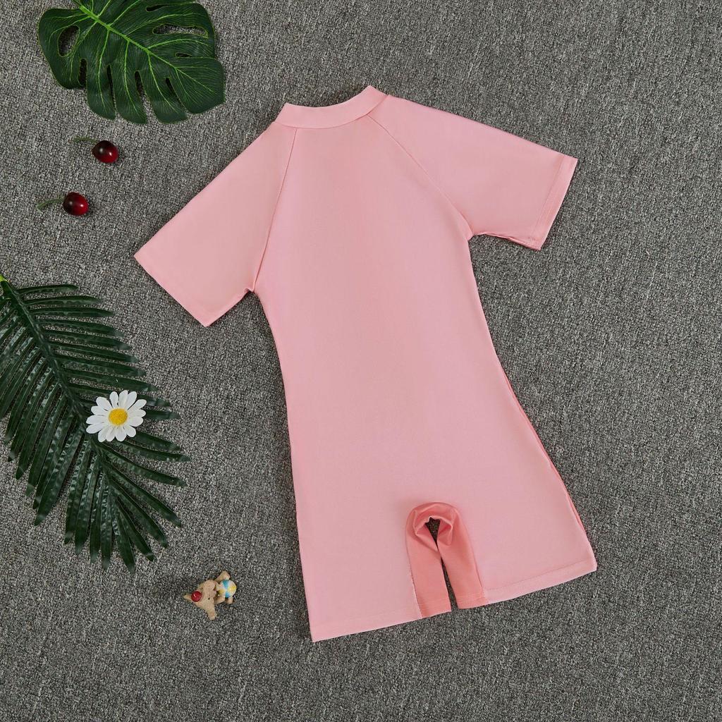 2025 New Boys' One-Piece Swimsuit: Quick-Drying, Sun Protection for Toddlers to Big Kids