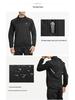 Lampa Men's Windproof Fleece Cycling Jacket - Autumn/Winter Outdoor Road Bike Jersey