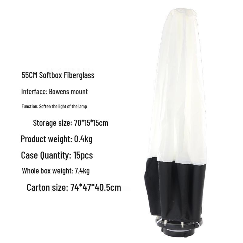 Bowens Mount Spherical Softbox Lantern for Photography & Live Streaming