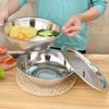 Stainless Steel Drain Basket 3 In 1 Colanders Basin Multifunct Vegetable Slicer Grater Thickened Drainage Basin Kitchen Tool New