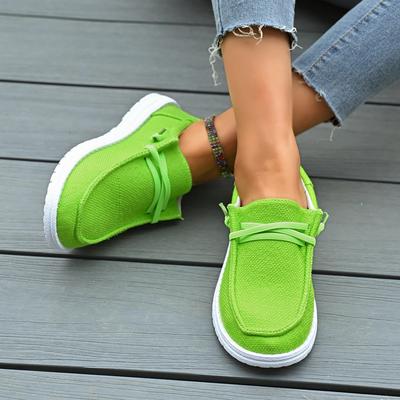 Dámské ploché boty Nové letní ležérní prodyšné mokasíny Platforma Designové boty Nazouvací tenisky Dámské Zapatos De Mujer