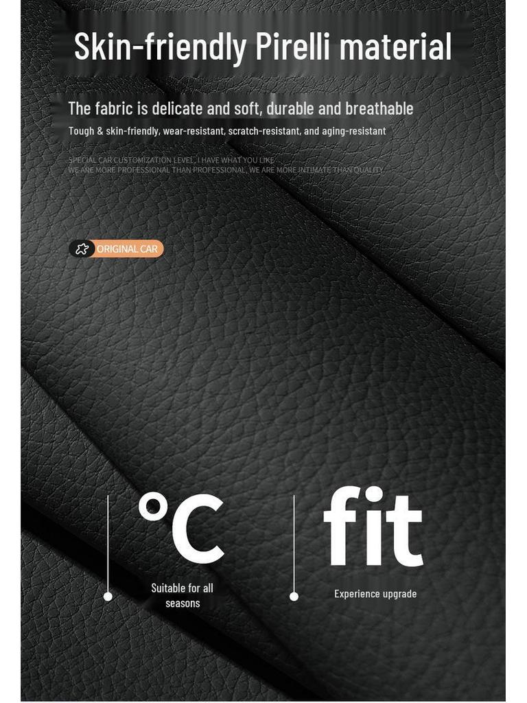 Roewe RX5 Vollleder Autositzkissen - Universelle Passform für alle vier Jahreszeiten