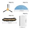 Compatible Accessories for Ecovacs N79/N79S/DN620/500: Main Brush, Side Brush, Filter Cover.