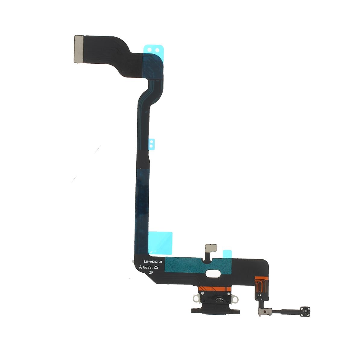 

Charging Port Flex Cable Part for iPhone XS 5.8 inch (without Logo) Black