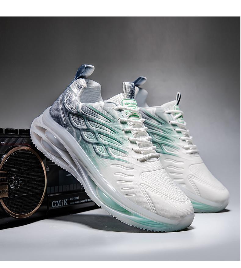 Putian Men's Breathable Summer Sports Running Shoes - 2025 Shock Absorption Mesh, Durable and Stylish for Youth.