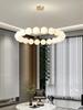 All Copper Post-Modern Household Living Room Chandelier Modern Minimalist Light Luxury Creative Personality Net Red