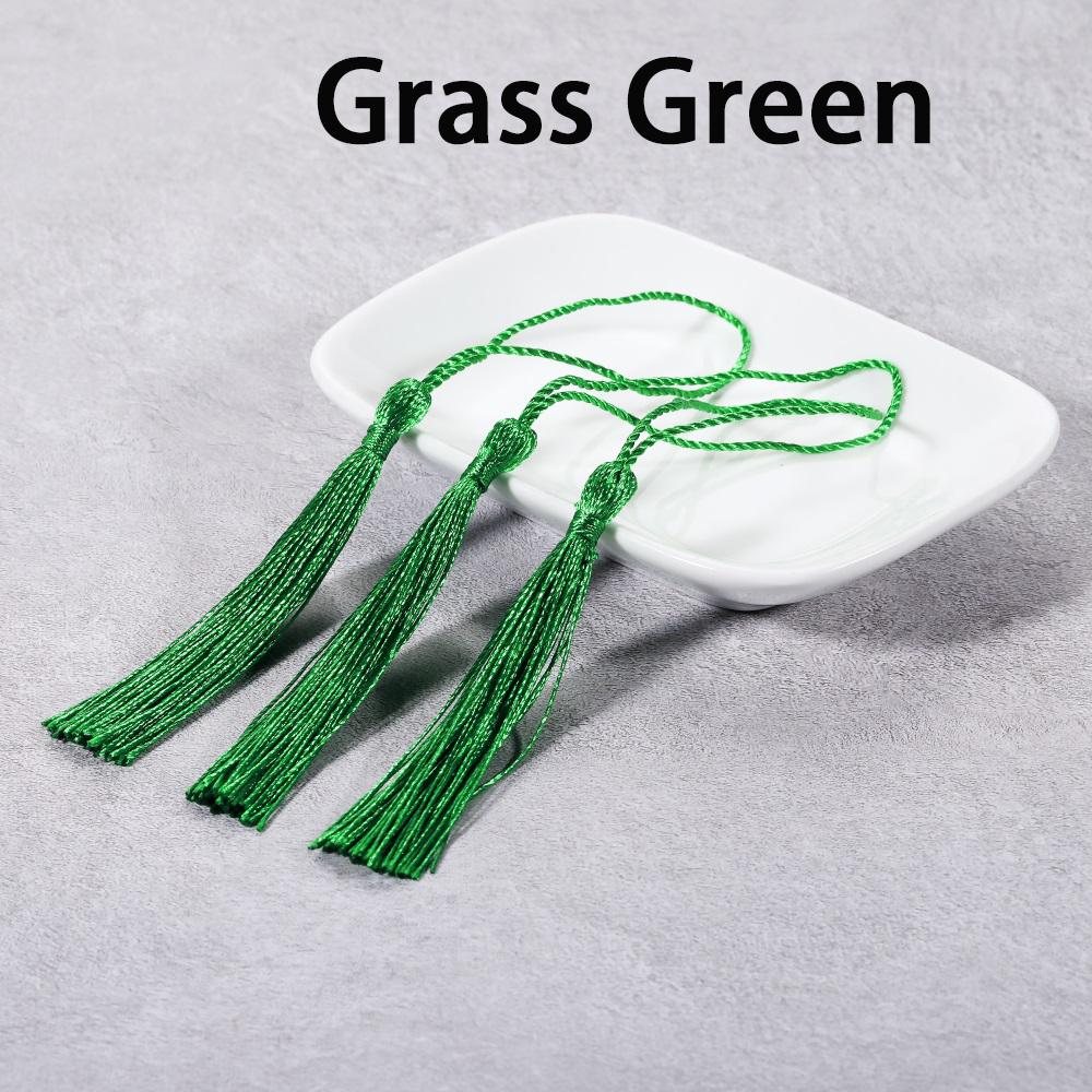 10-30Pcs 70mm Hanging Rope Silk Tassel Fringe For DIY Key Chain Earring Hooks Pendant Jewelry Making Finding Supplie Accessories