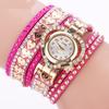 Neues Mode-Strass-Geflochtenes Seil-Armband Quarzuhr Geschenk Reloj 2026