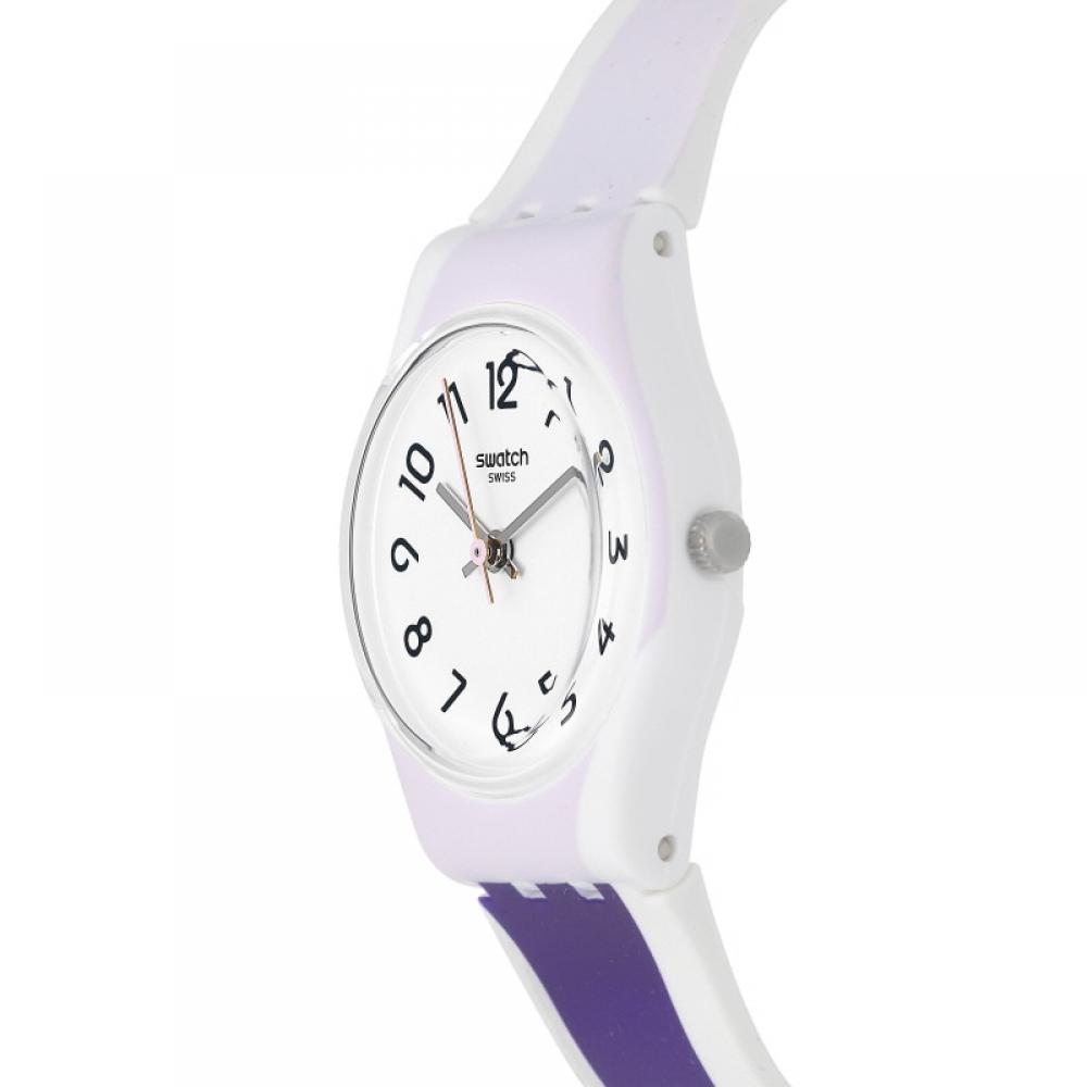 SWatch Lw169 Bau SWatch PurpletwiSt Women S Urethane Watch