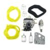 Carburetor with Fuel Line Fuel Filter Air Filter Adjustment Tool Compatible for RY252CS RY251PH 75306258A Trimmers