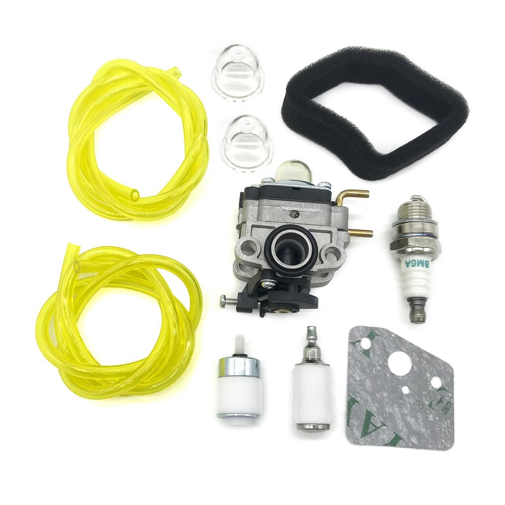 Carburetor with Fuel Line Fuel Filter Air Filter Adjustment Tool Compatible for RY252CS RY251PH 75306258A Trimmers