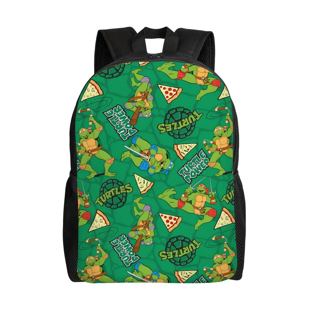 Custom Ninjas Turtles Backpacks Men Women Casual Bookbag for School College Superhero Bags