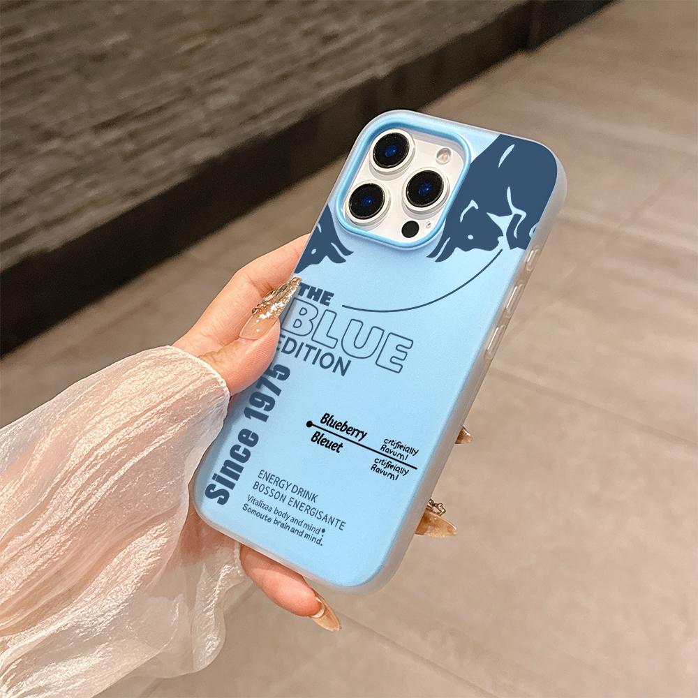 Fashion pattern cow Phone Case For iPhone 17 AIR 16 15 14 13 12 11 Pro Max Plus Matte Skin Feel Shell Cover