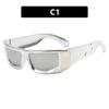 New Y2K Large Frame Square Sunglasses Women Brand Designer Fashion Sun Glasses Men's  Sports Cycling Eyewear UV400