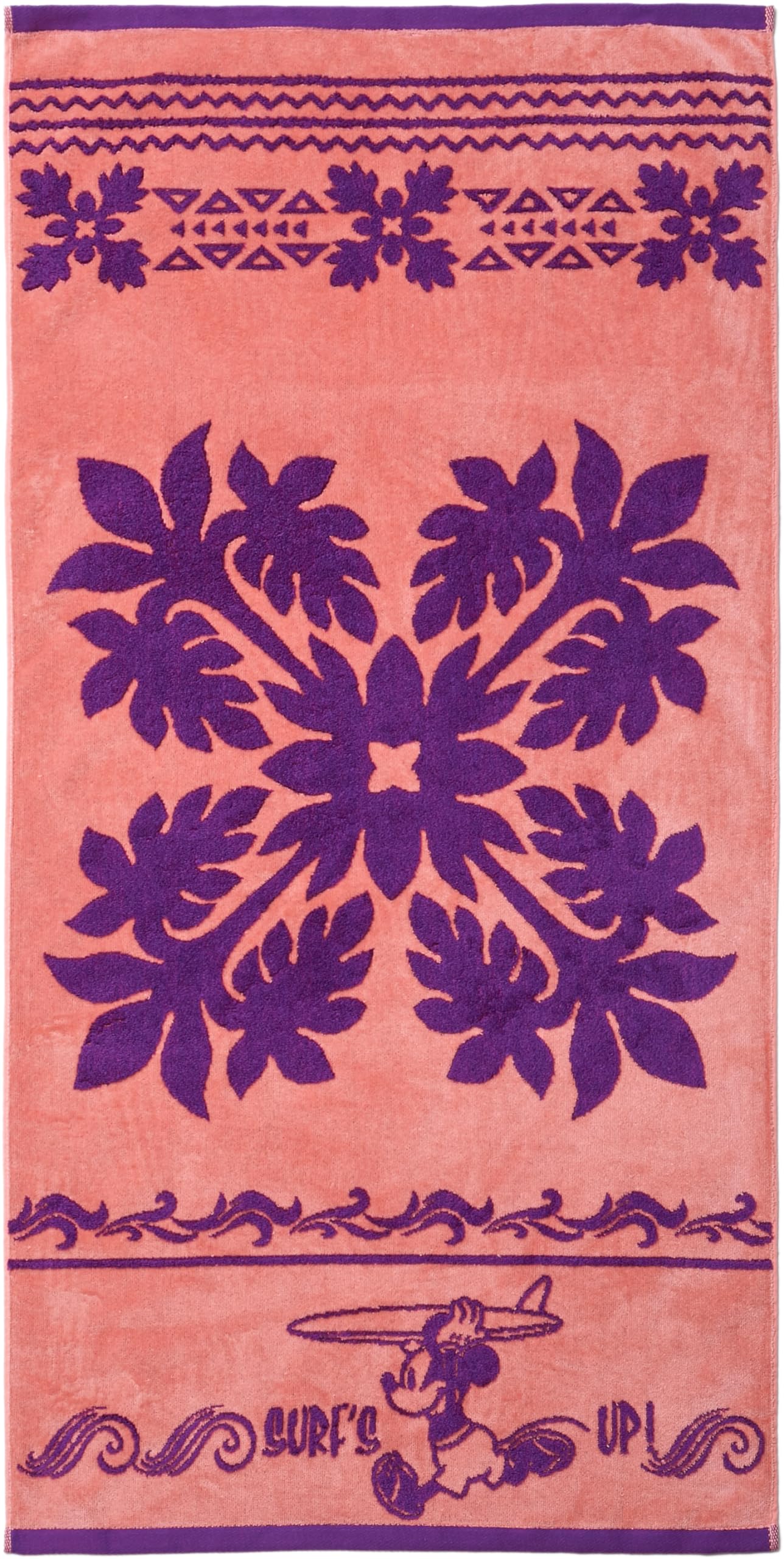 

Полотенце для ванной Mom Island с Микки Маусом 86104526 Носовой платок с гавайским узором Disney 86104526A Shell Ginger Ширина 60 см x Высота 120 см [Cathy Style]