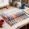 10-100 Stück 12 Farben Stifte Gerader Flüssigkugelschreiber Unterschrift Gelstift Set 0,5 mm Schwarze Blaue Tinte Schulbürobedarf Schreibwaren