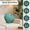 3D Leaf Throw Pillow 17.7 inch Decorative Plant Pillow Soft Plush Leaf Shaped Cushion Home Decor for Bedroom Sofa Couch for Car