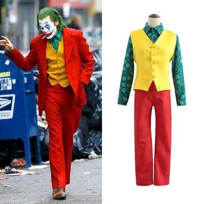 Kostium cos clown Joker Joaquin Phoenix kostium, strój sceniczny cosplay